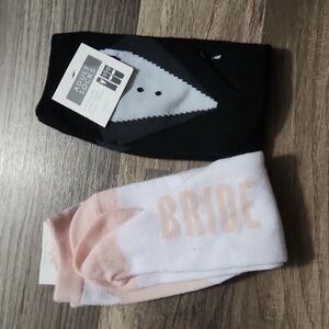 BRIDE/Groom  Socks. Perfect Wedding/Shower Gift! 👰💍 NWT!
